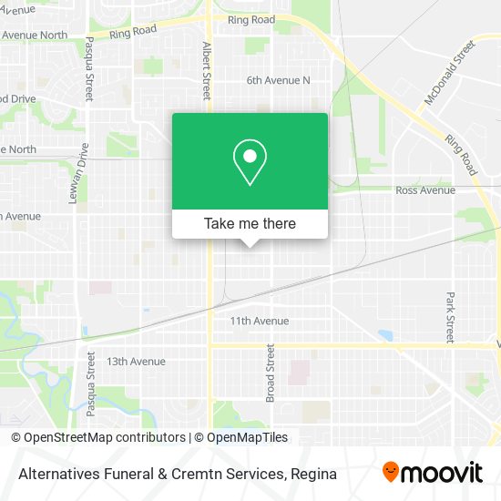 Alternatives Funeral & Cremtn Services map