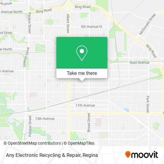 Any Electronic Recycling & Repair map