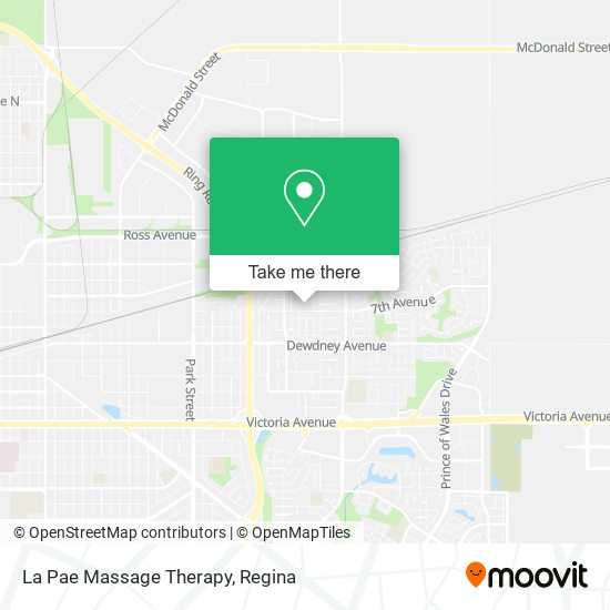 La Pae Massage Therapy map