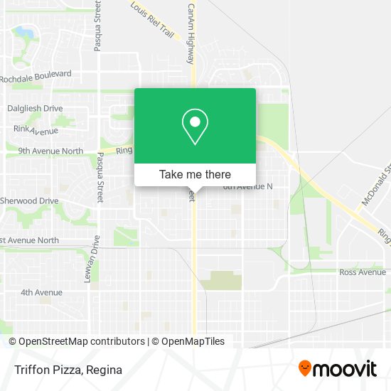 Triffon Pizza map