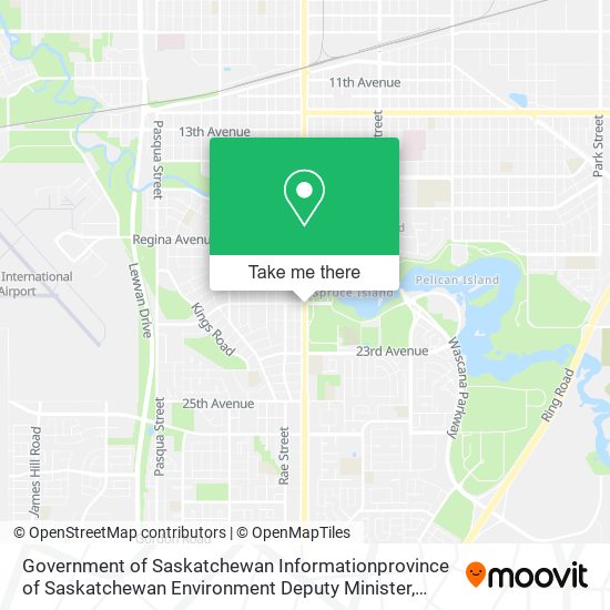 Government of Saskatchewan Informationprovince of Saskatchewan Environment Deputy Minister map