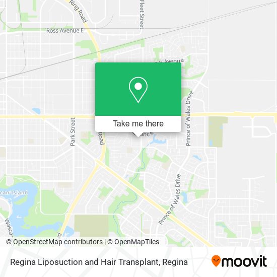 Regina Liposuction and Hair Transplant map