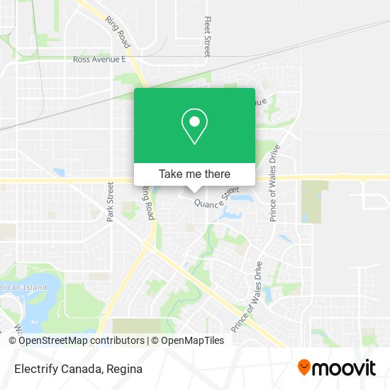 Electrify Canada map