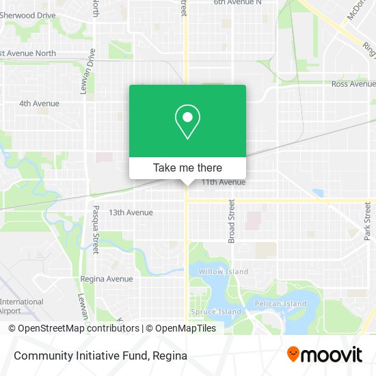 Community Initiative Fund map