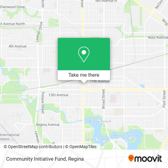 Community Initiative Fund map