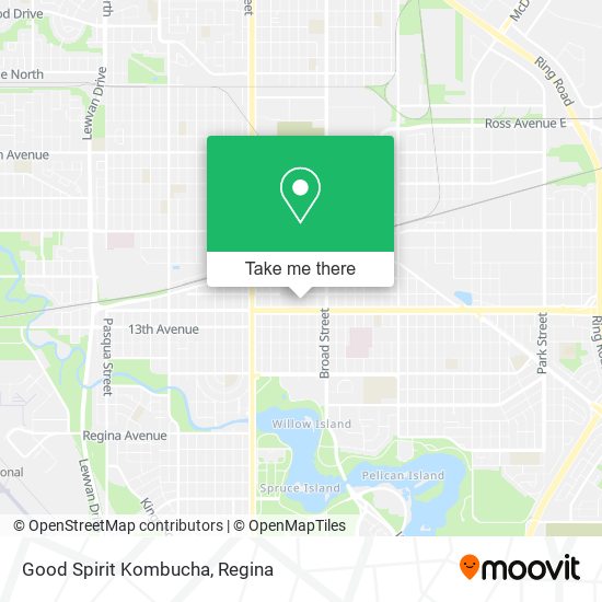 Good Spirit Kombucha map