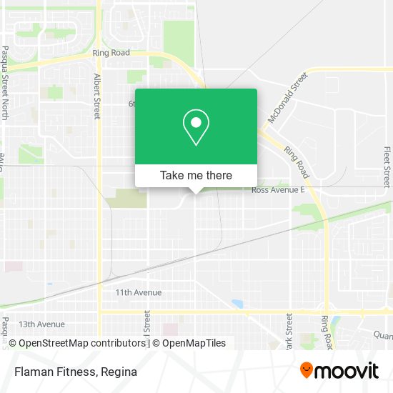 Flaman Fitness map