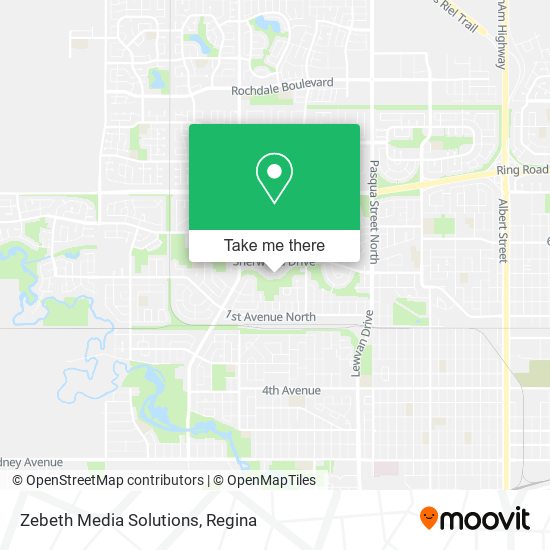 Zebeth Media Solutions map