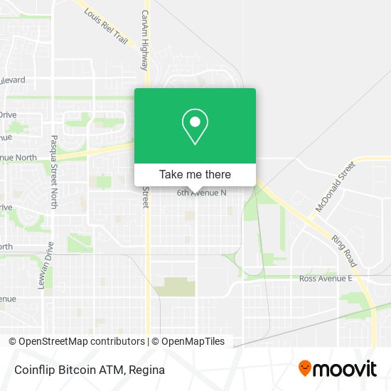 Coinflip Bitcoin ATM map