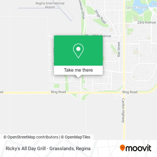 Ricky's All Day Grill - Grasslands plan