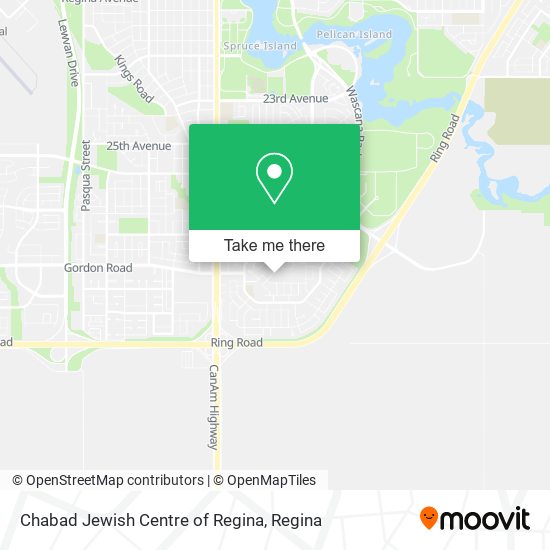 Chabad Jewish Centre of Regina plan