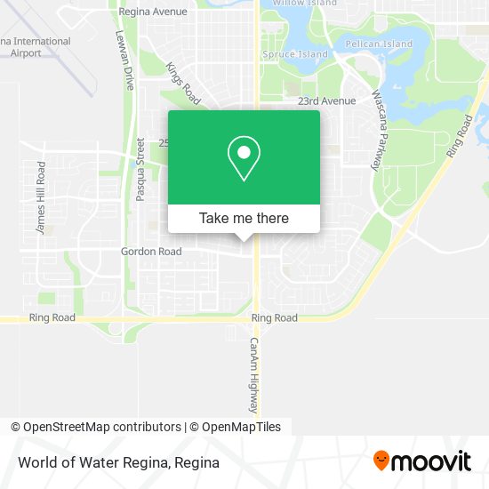 World of Water Regina plan