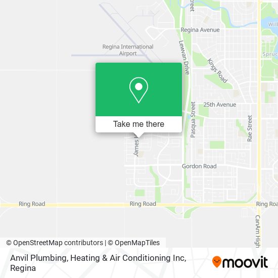 Anvil Plumbing, Heating & Air Conditioning Inc map