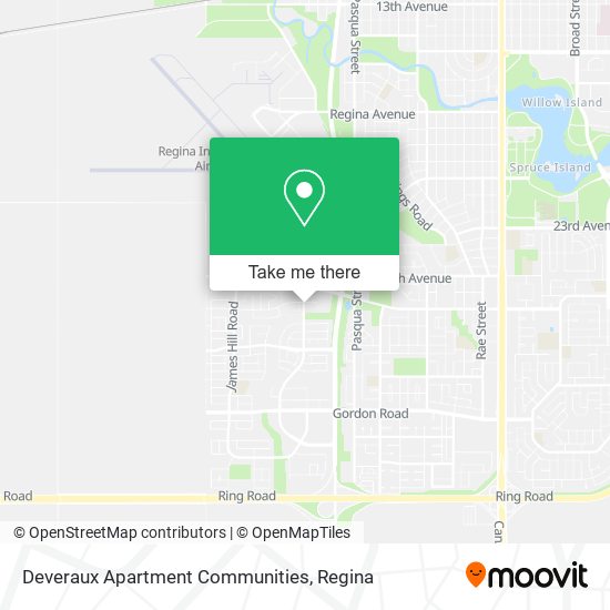 Deveraux Apartment Communities map