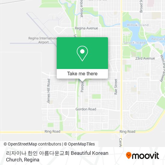 리자이나 한인 아름다운교회 Beautiful Korean Church map