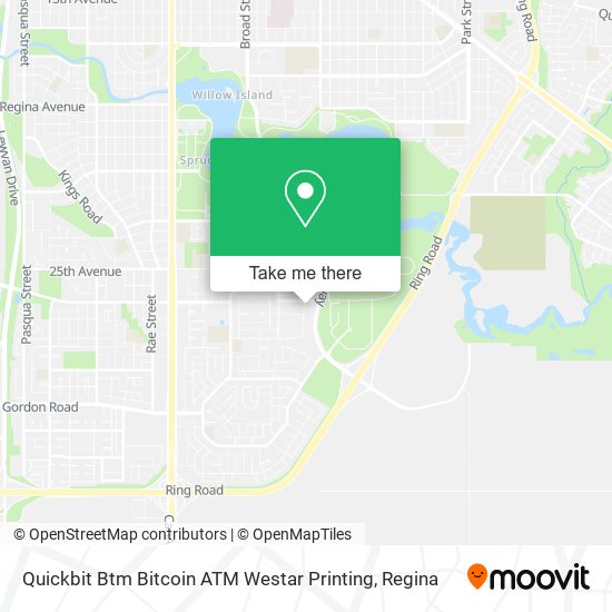 Quickbit Btm Bitcoin ATM Westar Printing map