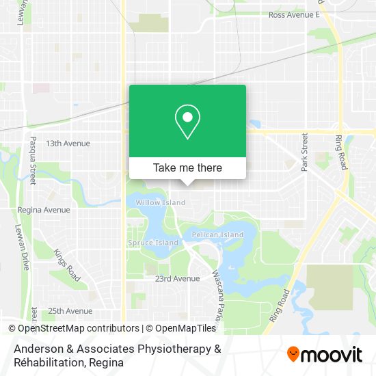 Anderson & Associates Physiotherapy & Réhabilitation map