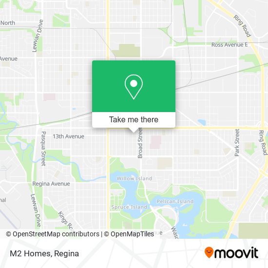 M2 Homes map