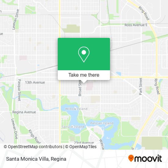 Santa Monica Villa map