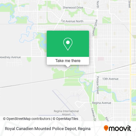 Royal Canadien Mounted Police Depot plan