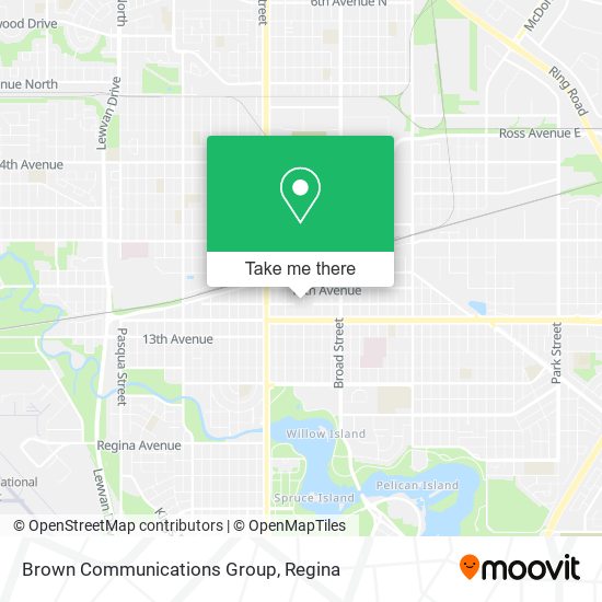 Brown Communications Group map