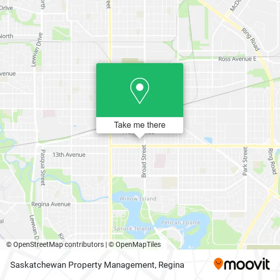 Saskatchewan Property Management map