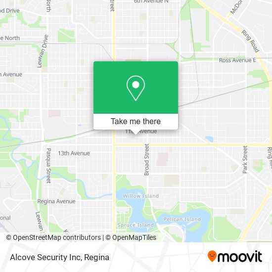 Alcove Security Inc map