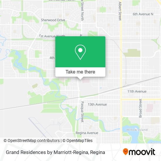 Grand Residences by Marriott-Regina plan