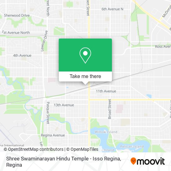 Shree Swaminarayan Hindu Temple - Isso Regina plan
