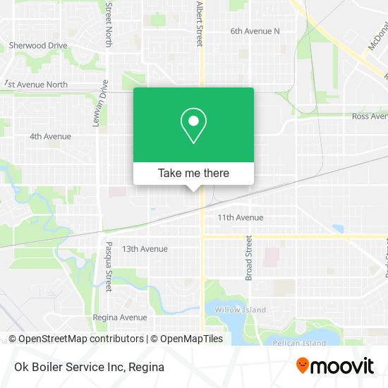 Ok Boiler Service Inc map