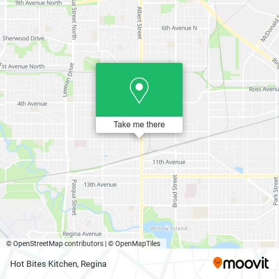 Hot Bites Kitchen map