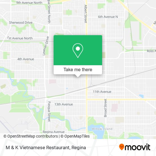 M & K Vietnamese Restaurant map