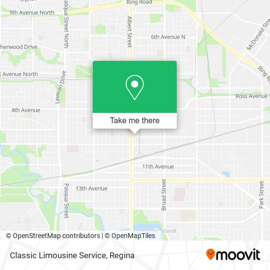 Classic Limousine Service map