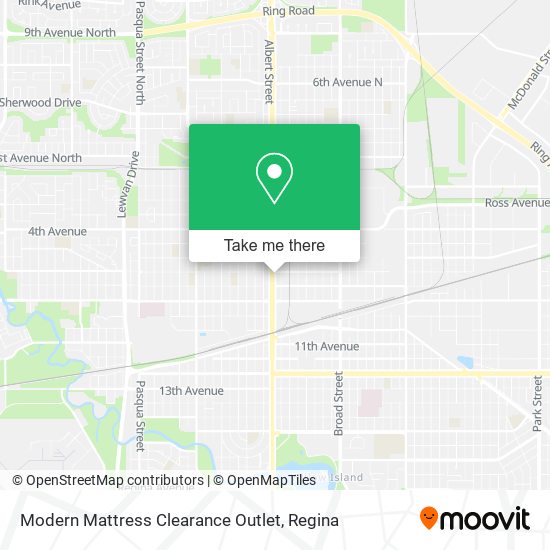Modern Mattress Clearance Outlet map