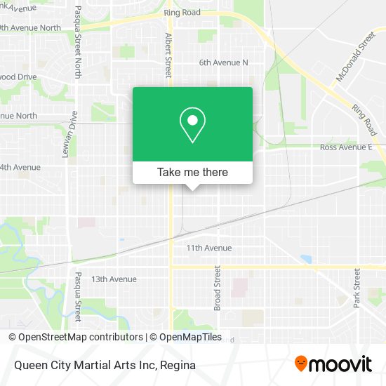 Queen City Martial Arts Inc map