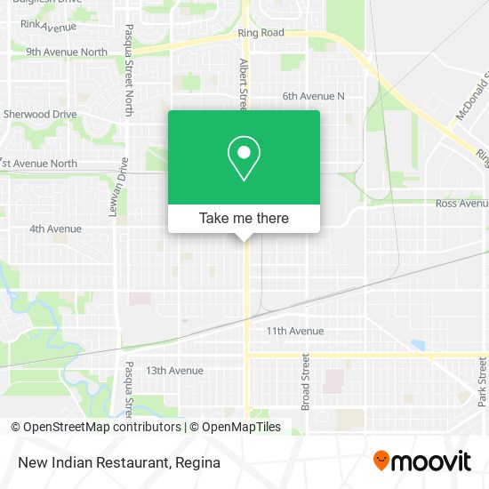 New Indian Restaurant map