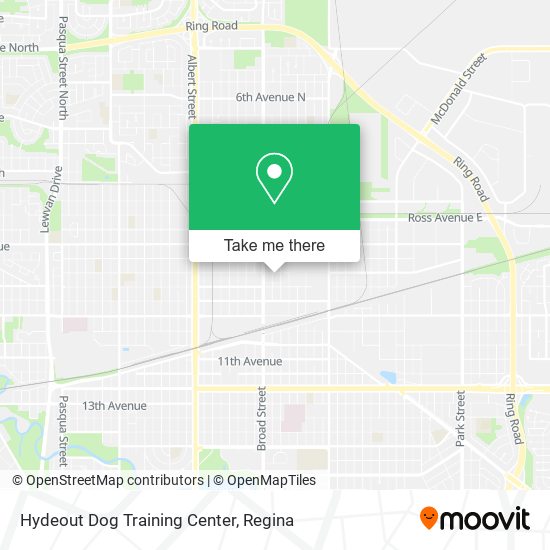 Hydeout Dog Training Center map