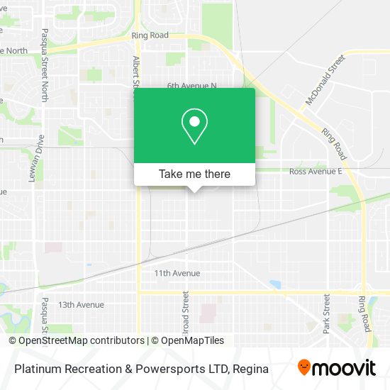 Platinum Recreation & Powersports LTD map