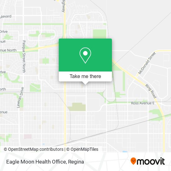 Eagle Moon Health Office map
