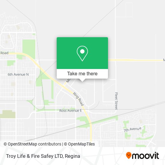 Troy Life & Fire Safey LTD map