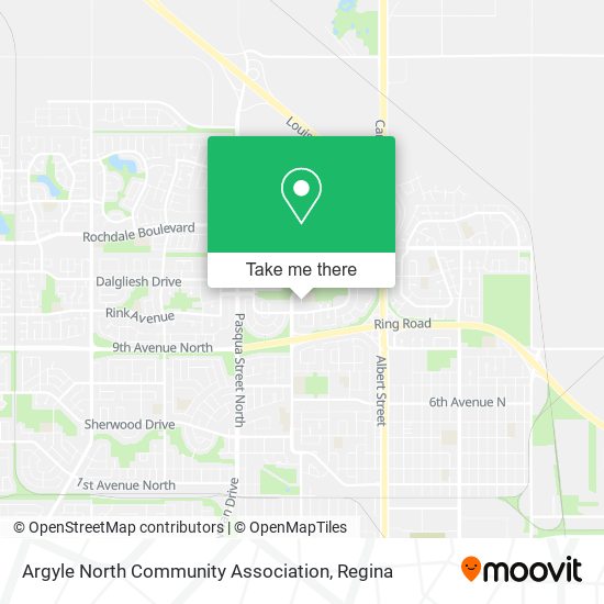 Argyle North Community Association map