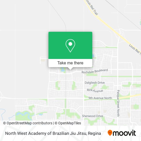 North West Academy of Brazilian Jiu Jitsu map