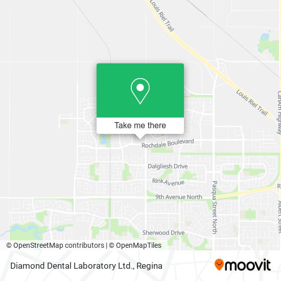 Diamond Dental Laboratory Ltd. map