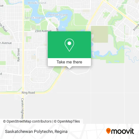 Saskatchewan Polytechn map