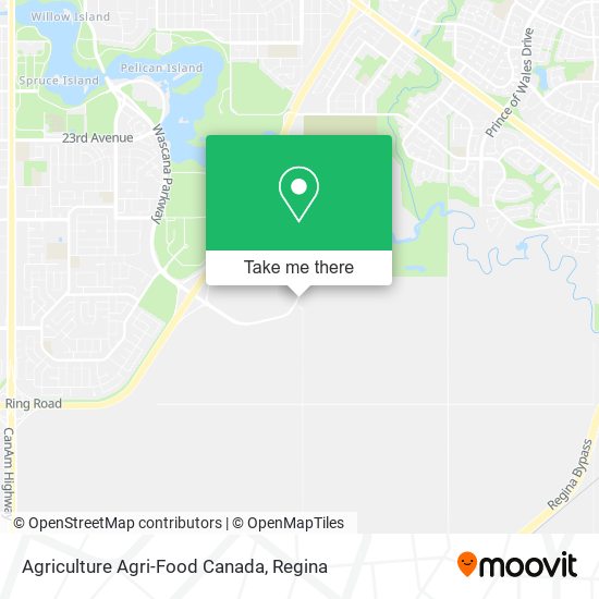 Agriculture Agri-Food Canada map