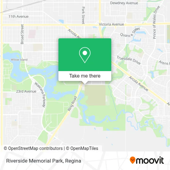 Riverside Memorial Park map