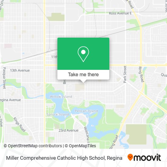 Miller Comprehensive Catholic High School map