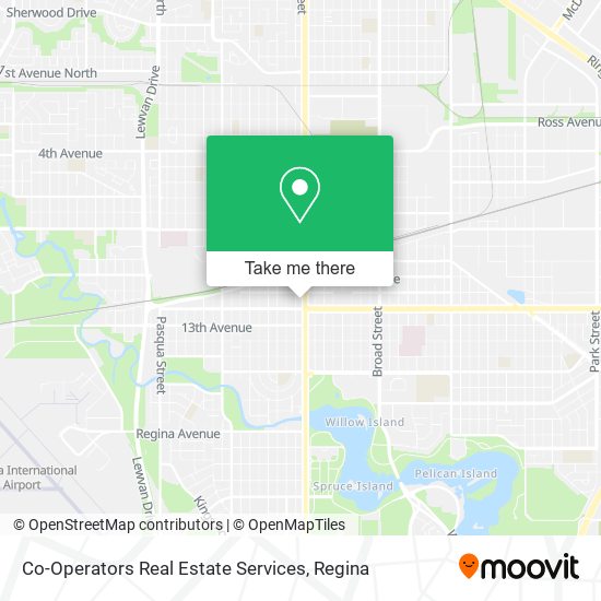 Co-Operators Real Estate Services map