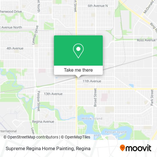Supreme Regina Home Painting map