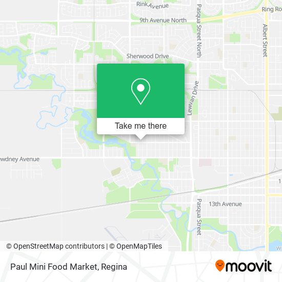 Paul Mini Food Market map